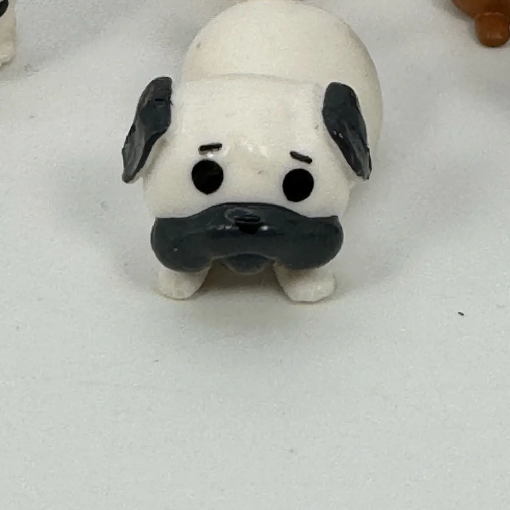 Mini Plastic Dog Figures Lot Of 5 BC Mini Blind Box Toys